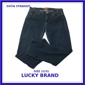 Lucky Brand Sofia Straight Size 32/31 EUC